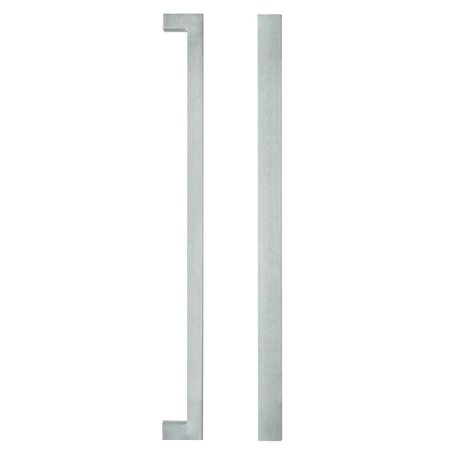 Lockwood Entrance Pull Handle 300mm Satin Stainless Steel Pair 143X300SSS
