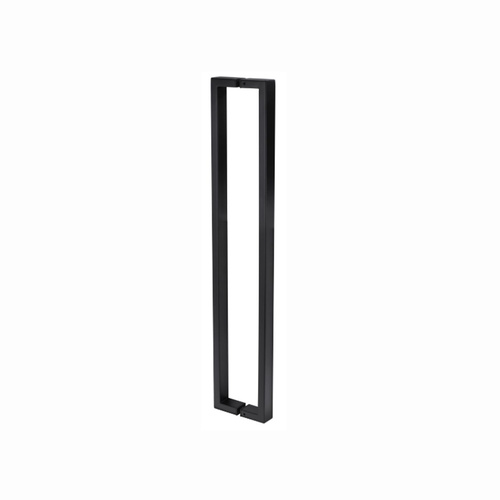 Lockwood Nero 143 Entrance Door Pull Handle Pair 450mm Matt Black 143x450MBK