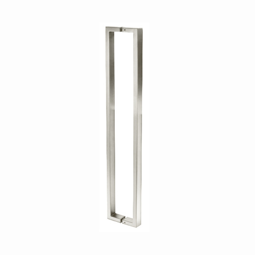 Lockwood Entrance Door Pull Handle Pair 600mm Satin Stainless Steel 148X600SSS
