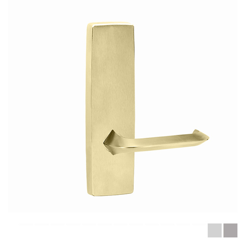 Lockwood Door Lever Handle Square End Plate 116 Lever - Available in Various Finishes