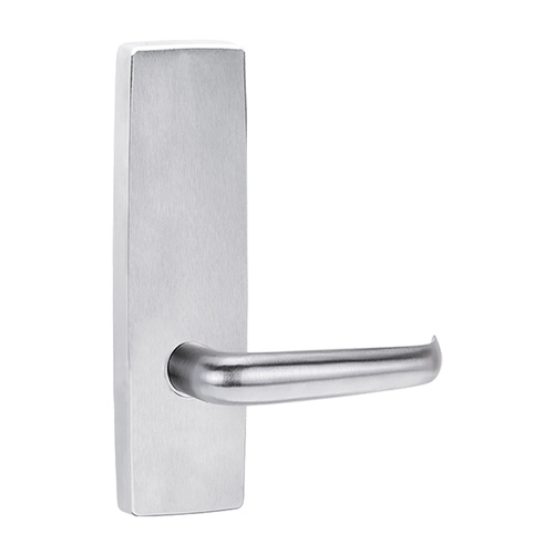 Lockwood 1805 Square End Plate with 180 Lever Satin Chrome 1805/180SC