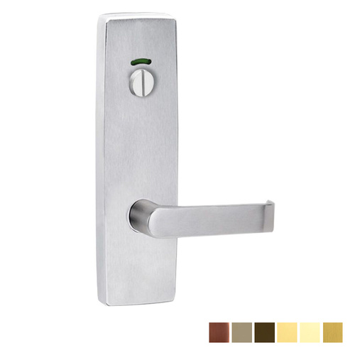 Lockwood Square End Plate w/ Privacy Indicator, Turn & 59 Lever - Available in Various Finishes