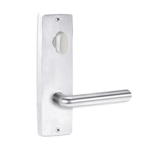 Lockwood 1904 Square End Plate With Turn & 104 Lever Satin Chrome 1904/104SC