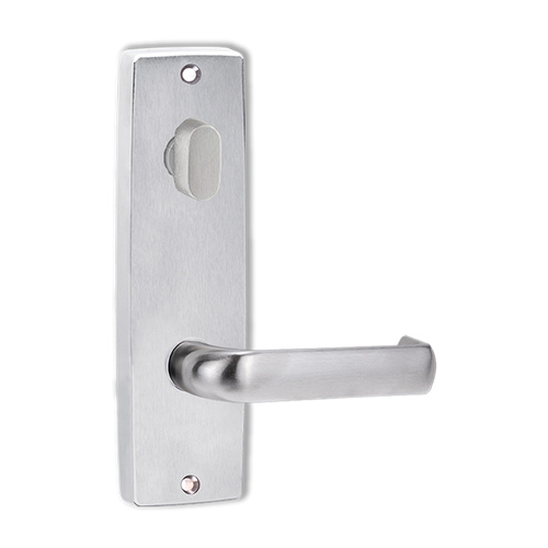 Lockwood 1904 Square End Plate With Turn and 77 Lever Satin Chrome 1904/77SC