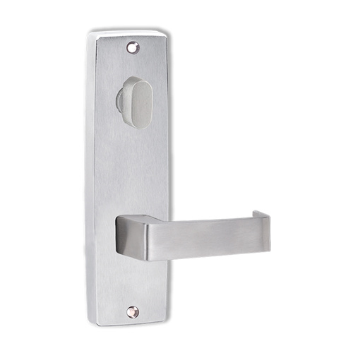 Lockwood 1904 Square End Plate With Turn and 90 Lever Satin Chrome 1904/90SC