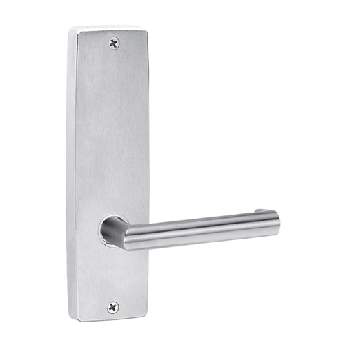 Lockwood 1905 Square End Plate With 155 Lever Satin Chrome 1905/155SC