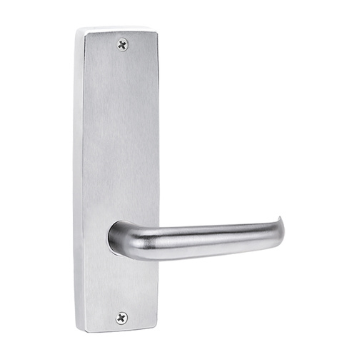 Lockwood 1905 Square End Plate With 180 Lever Satin Chrome 1905/180SC