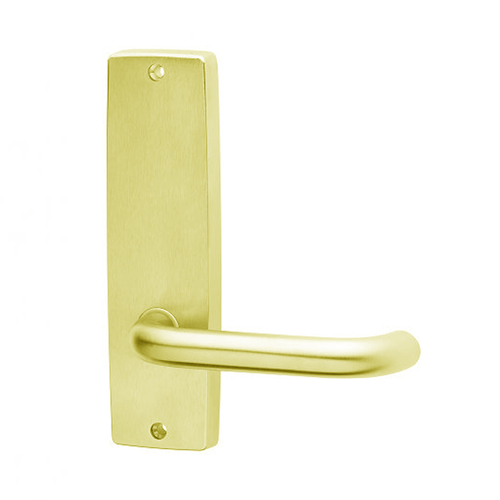 Lockwood 1905 Square End Plate with 70 Lever Polished Brass 1905/70PB