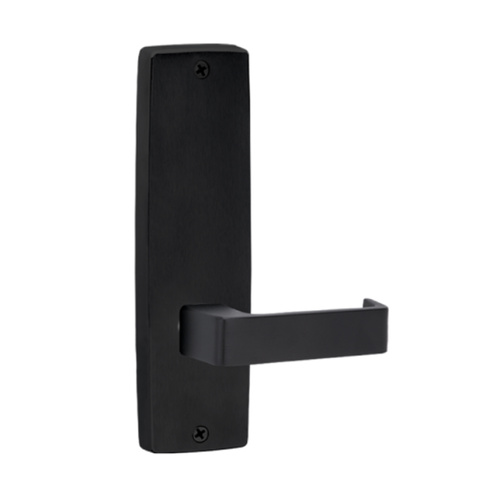 Lockwod Square End Plate with 90 Lever Matt Black 1905/90MBK