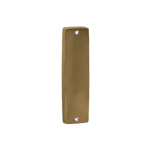 Lockwood 1907 Square End Plate Aged Brass 1907AG