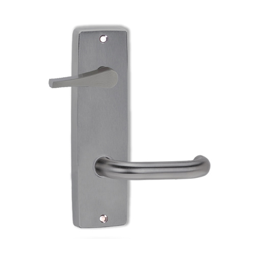 Lockwood Square End Plate With Disabled Turn and 70 Lever Satin Chrome 1939/70SC