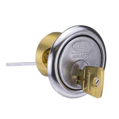 Lockwood 201 Rim Cylinder Keyed 003 Fire Brigade 201CYL/003SC