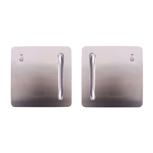 Lockwood 202 Exterior Plate with Privacy Indicator Emergency Turn and P1 Pull