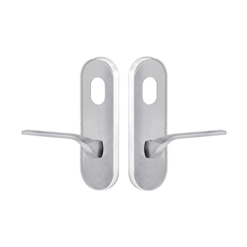 Lockwood 2801 Round End Plate With Cylinder Hole and 122 Lever - Available in Various Handing