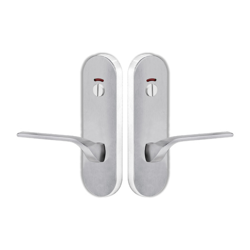 Lockwood 2814 Round End Plate With Privacy Indicator Emergency Turn and 122 Lever