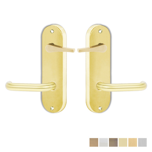Lockwood 2939 Round End Plate With Disabled Turn and 70 Lever