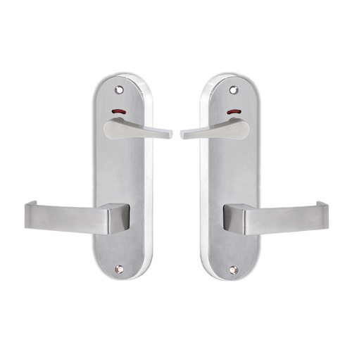 Lockwood 2941 Round End Plate Privacy Indicator Disabled Turn and 90 Lever