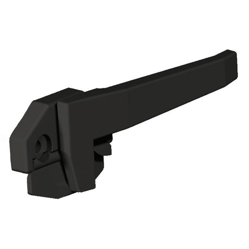 Interlock Wedgeless Window Fastener Low Profile 6mm Black - Available in Left and Right Handing