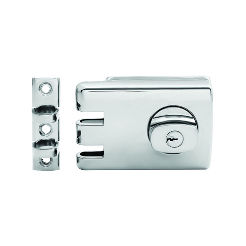 Lockwood 355 Double Cylinder Deadlock Chrome Plate Display Pack 355-NCPDP