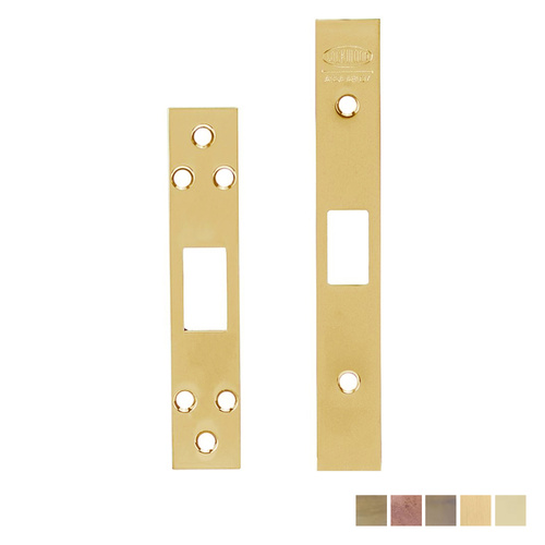 Lockwood 3571 Series Finish Kit - Strike Face Plate & Screws - Available in Various Finishes