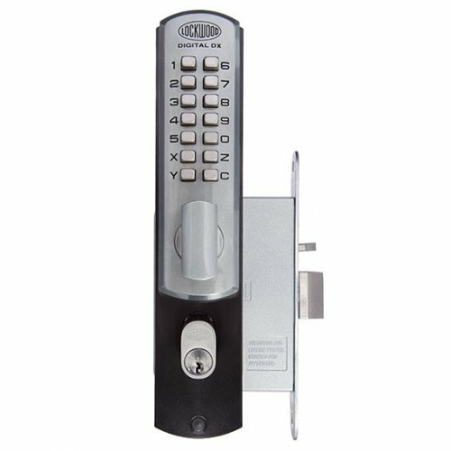 Lockwood Digital Door Lock Keyless 3572 DX 60mm Mortice RH SC Satin Chrome 3572DXKORSC