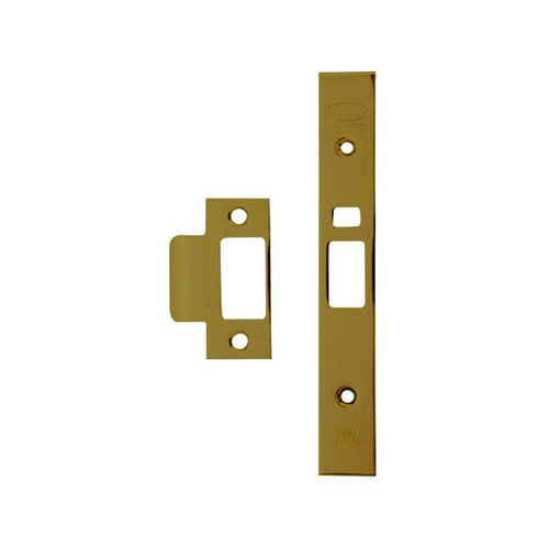 Lockwood 3772 Finish Conversion Strike, Face Plate & Screw Kit Architectural Bronze Unlacquered