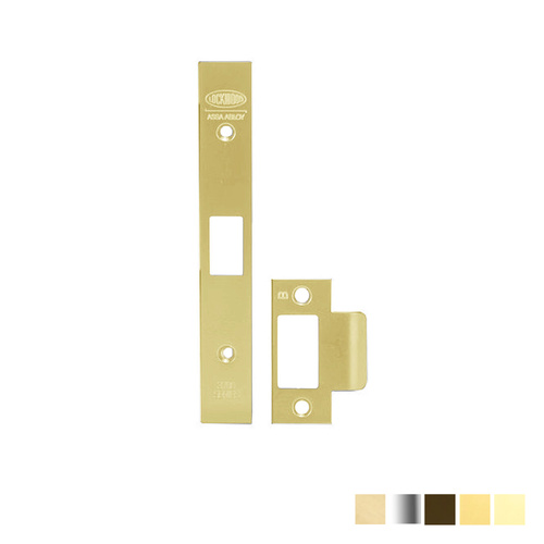 Lockwood 3774 Finish Conversion-Strike Face Plate & Screw Kit - Available in Various Finishes