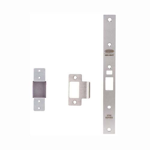 Lockwood Timber Door Fixing Conversion Kit Strike And Face Plate Chrome Plate 3782-TFKITCP