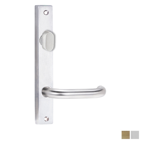 Lockwood 4704 Square End Plate With Turn and 70 Lever - Available in Various Finishes