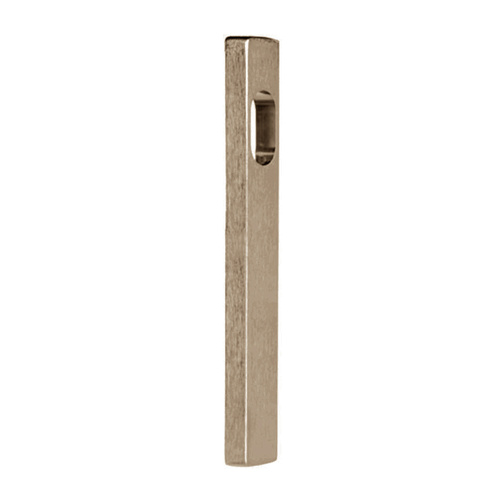 Lockwood 4800 Square End Plate Concealed Fix with Cylinder Hole Aged Brass 4800AG