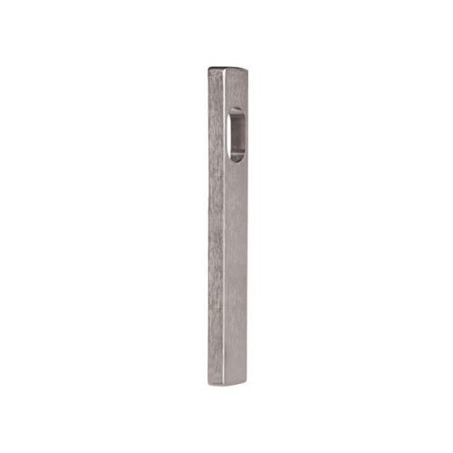 Lockwood 4800 Square End Plate Concealed Fix with Cylinder Hole Satin Chrome 4800SC