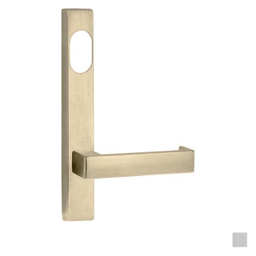 Lockwood 4801 Square End Plate With Cylinder Hole and 111 Lever - Available in Various Finishes
