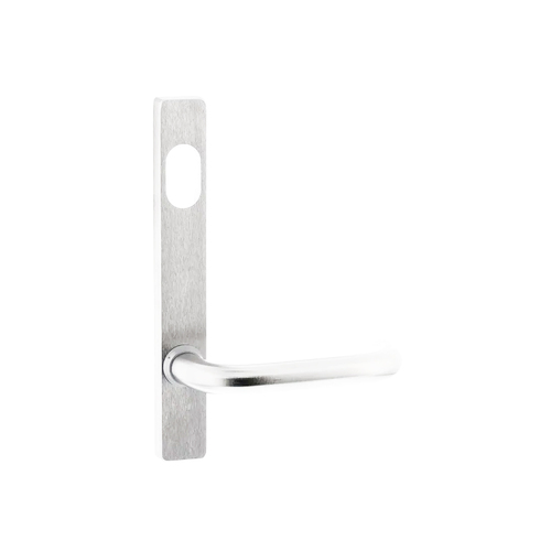 Lockwood 4801 Square End Plate with Cylinder Hole & 70 Lever Chrome Plate 4801/70CP