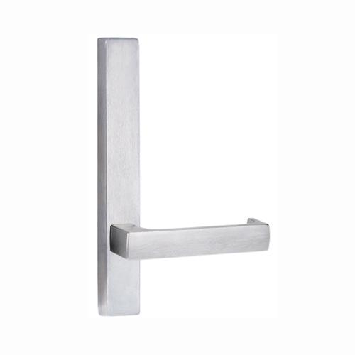 Lockwood Door Handle Square End Plate With 112 Lever Satin Chrome 4805/112SC