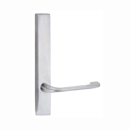 Lockwood Door Handle Square End Plate With 115 Lever Satin Chrome 4805/115SC