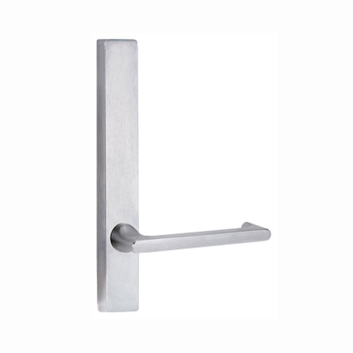 Lockwood Door Handle Square End Plate With 118 Lever Satin Chrome 4805/118SC