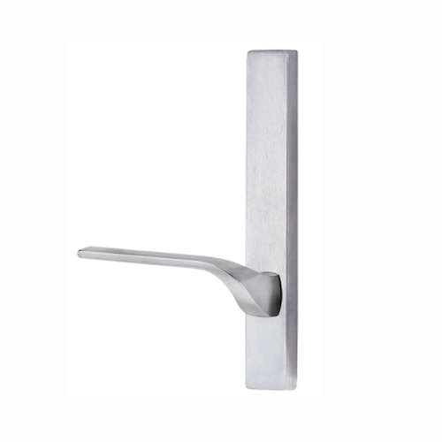 Lockwood Door Handle Square End Plate With 122 Lever Right Hand Satin Chrome 4805/122RSC