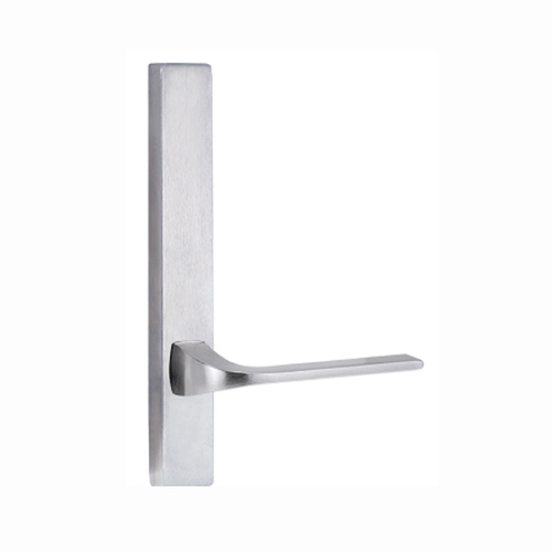 Lockwood Door Handle Square End Plate With 123 Lever Satin Chrome 4805/123SC