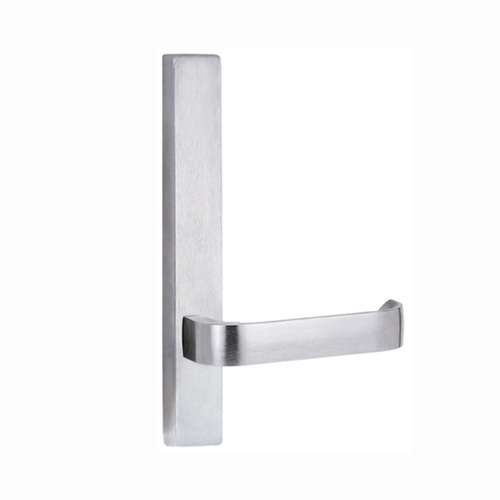 Lockwood Door Handle Square End Plate With 131 Lever Satin Chrome 4805/131SC
