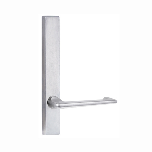 Lockwood Door Handle Square End Plate With 132 Lever Satin Chrome 4805/132SC