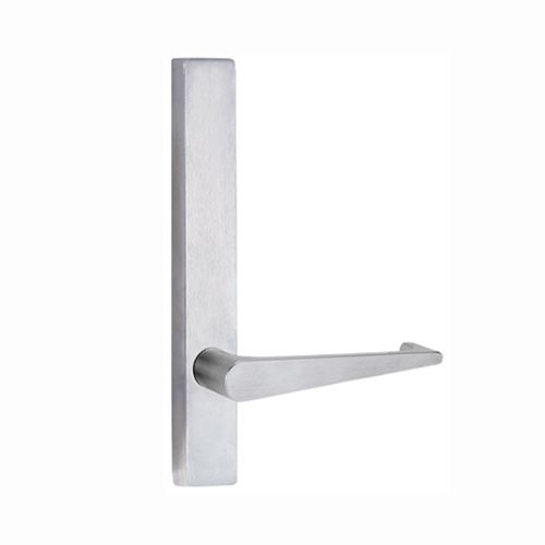 Lockwood Door Handle Square End Plate With 133 Lever Satin Chrome 4805/133SC