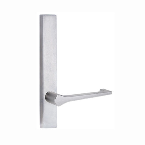 Lockwood Door Handle Square End Plate With 145 Lever Satin Chrome 4805/145SC