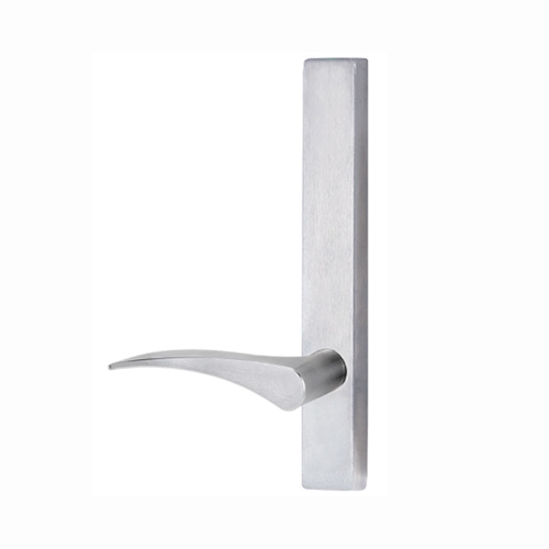 Lockwood Door Handle Square End Plate With 153 Lever Right Hand Satin Chrome 4805/153RSC