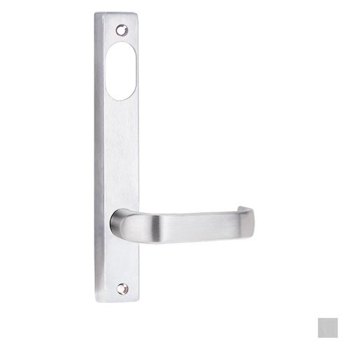 Lockwood 4901 Square End Plate With Cylinder Hole and 74 Lever - Available in Various Finishes