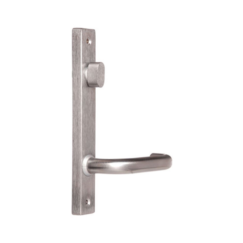 Lockwood 4904 Square End Plate With Turn and 70 Lever Satin Chrome 4904/70SC