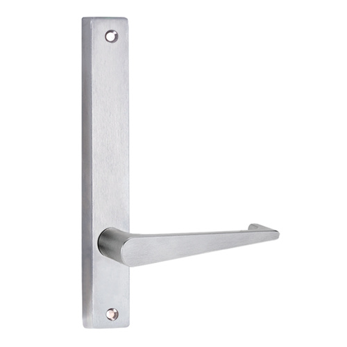 Lockwood 4905 Square End Plate with 133 Lever Satin Chrome 4905/133SC