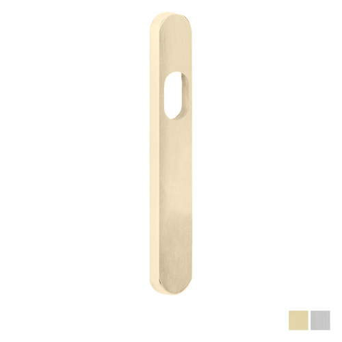 Lockwood 5600 Round End Plate With Cylinder Hole - Availablein Various Finishes
