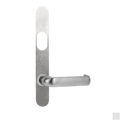 Lockwood 5601 Round End Plate with Cylinder Hole and 77 Lever - Available in Various Finishes