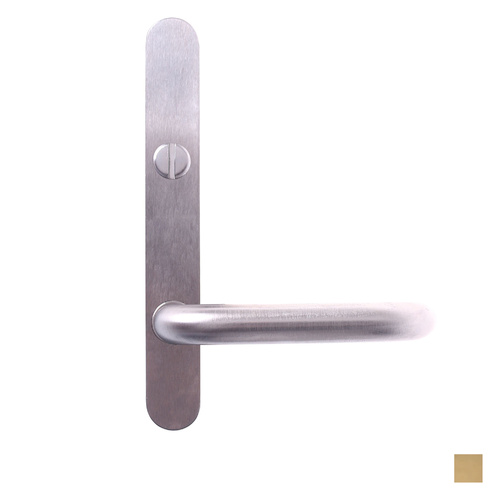 Lockwood 5603 Round End Plate with Emergency Turn and 70 Lever - Available in Various Finishes