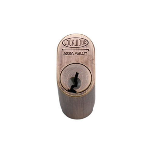 Lockwood C4 570 Australian Oval Cylinder With X Cam 5KD Antique Copper 570-2AC